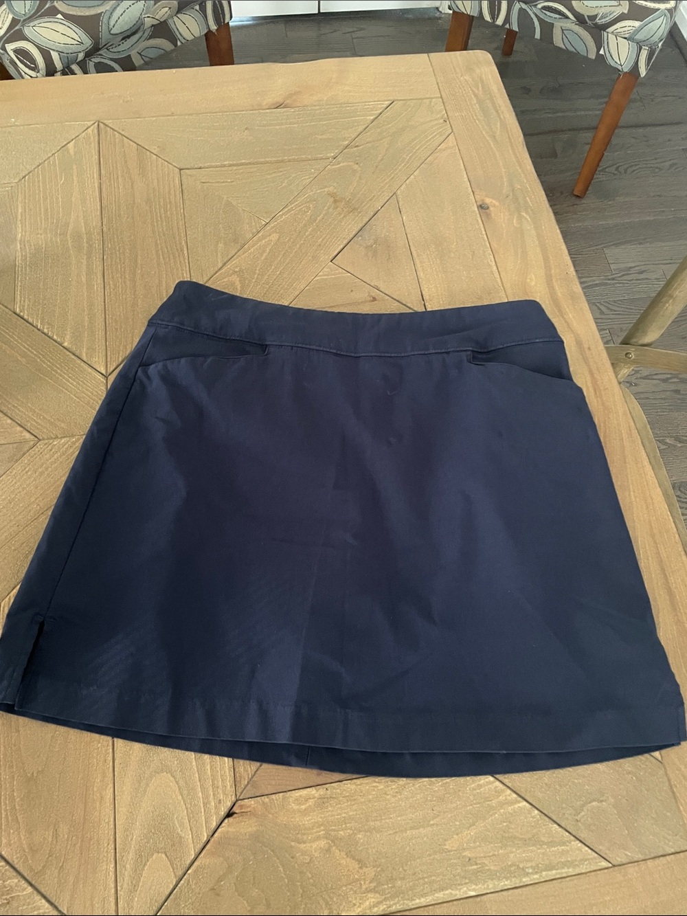 Lady Hagen Navy Blue Golf Skort